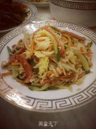 Delicious Fried Noodles recipe