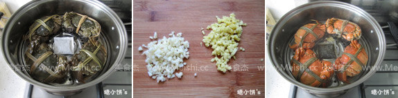 Steamed Hairy Crabs recipe