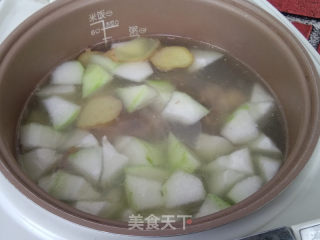Barley and Winter Melon Pork Rib Soup recipe