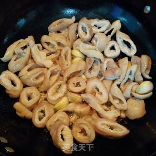 Stir Fried Soy Intestines recipe