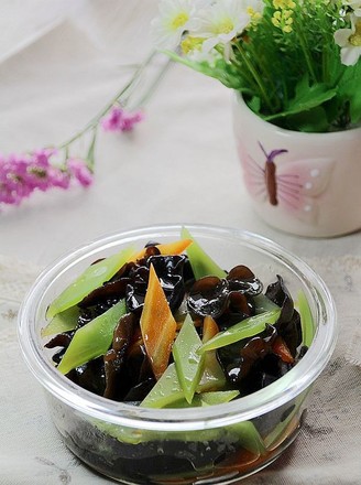 Cold Black Fungus Lettuce recipe