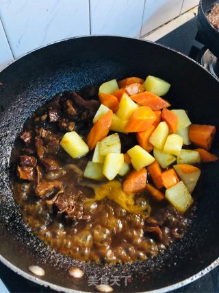 Curry Beef Rice recipe