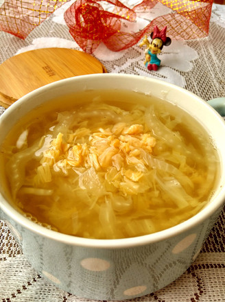 Chinese Cabbage Scallop Soup recipe