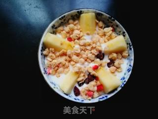 Papaya Apple Yogurt Bowl recipe