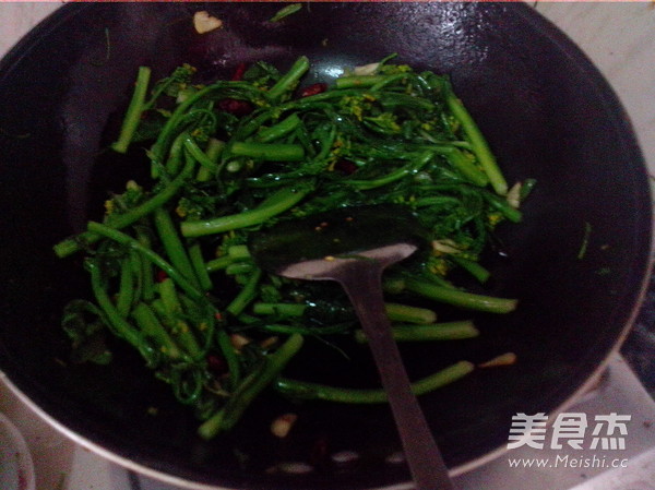 Spicy Stir-fried Choy Sum recipe