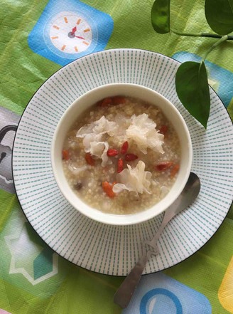 Tremella Wolfberry Millet Porridge recipe