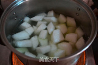 【golden Hooked Bamboo Sun and Winter Melon Soup】 recipe