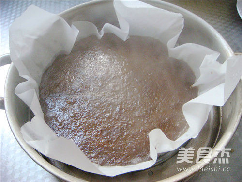 Glutinous Red Bean Cool Cake recipe