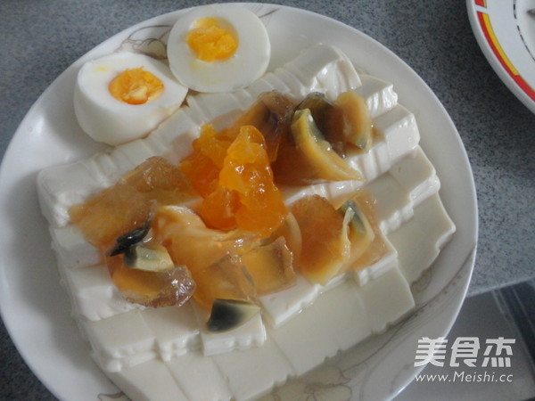 Double Egg with Tofu recipe