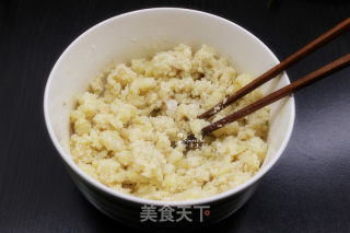 Potato Meatball Skewers with Salad Dressing recipe