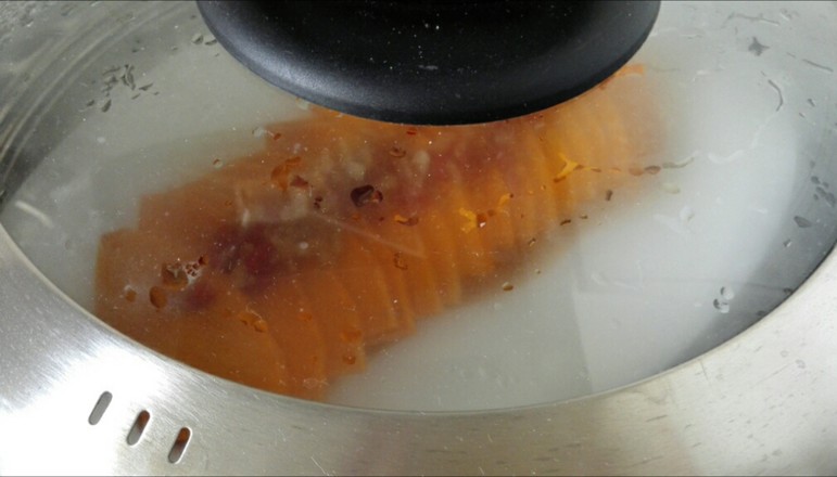 Steamed Pumpkin with Garlic recipe