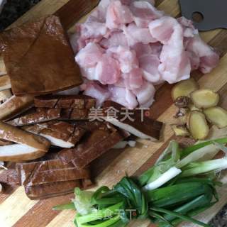 Braised Pork Belly with Bean Curd recipe
