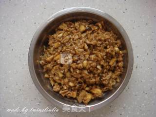 Grilled Eggplant with Shiitake Mushrooms and Minced Meat recipe