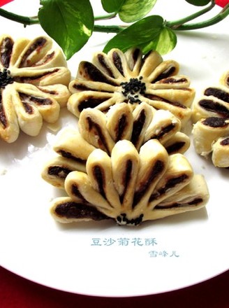 Bean Paste Chrysanthemum Crisp recipe