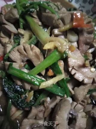 Stir-fried Kidneys with Chopped Pepper and Coriander recipe