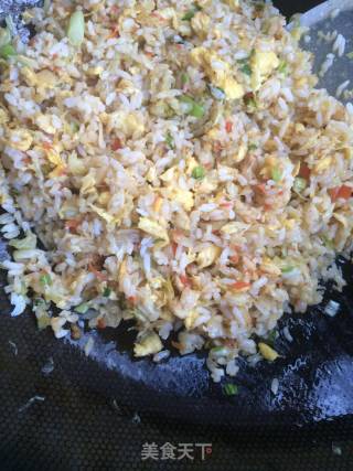 Fried Rice with Sauerkraut recipe