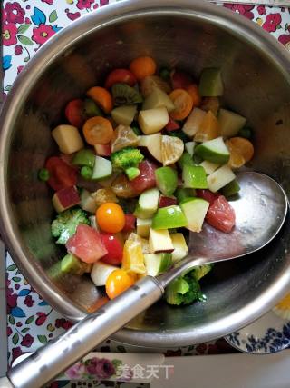 Home Feast Vegetable and Fruit Salad recipe