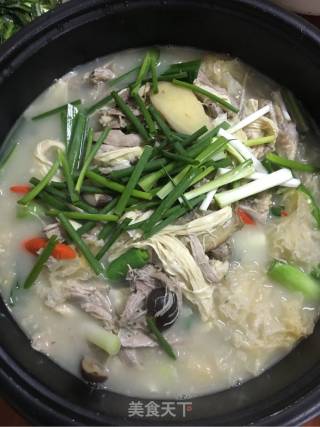 Duck Soup with Yuba and White Fungus recipe