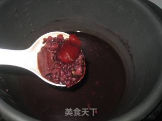 Black Rice, Red Beans and Red Dates Porridge recipe