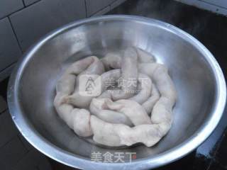 Beef Intestine and Cabbage Chips recipe