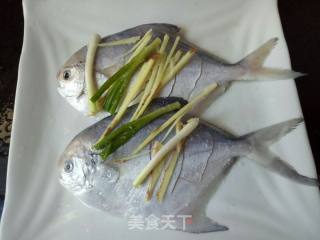 Steamed Pomfret recipe