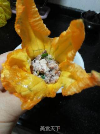 Pumpkin Flower Stuffed recipe