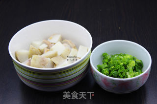 Scallion Taro Soup recipe