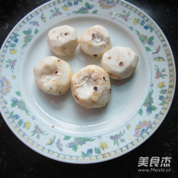 Barbecued Water Chestnut Slices recipe