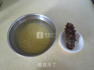 Sea Cucumber Millet Congee recipe