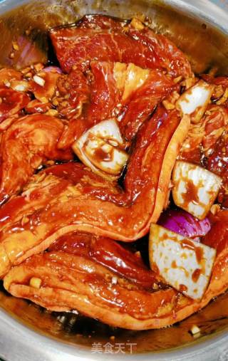 Barbecued Pork with Honey Sauce recipe