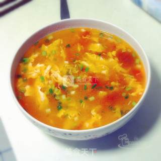Tomato and Egg Soup recipe