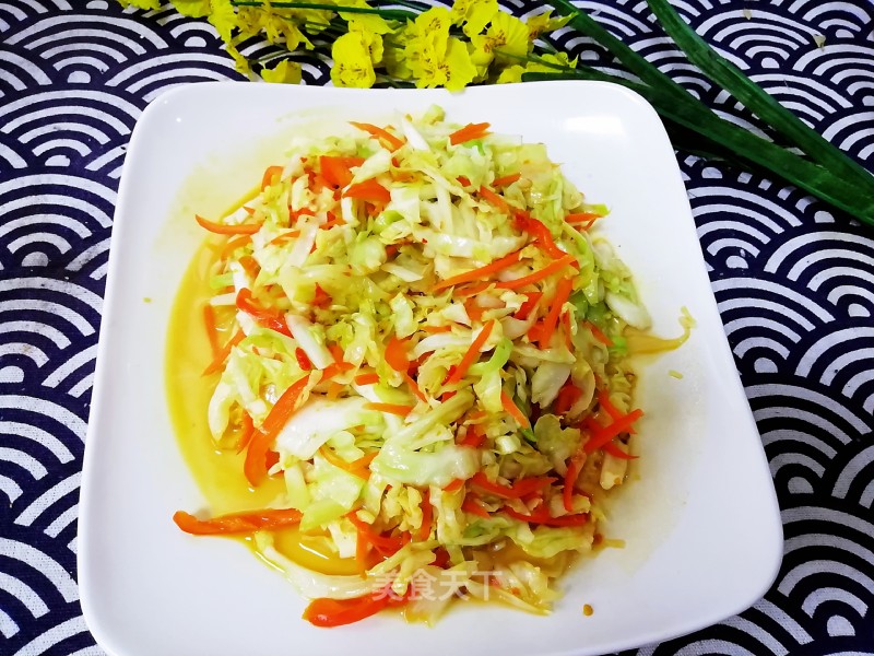 Spicy Stir-fried Cabbage recipe