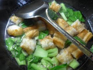 Youtiao Green Vegetable Soup recipe