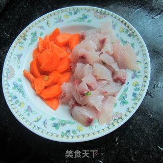 Carrot Fish Dumplings recipe