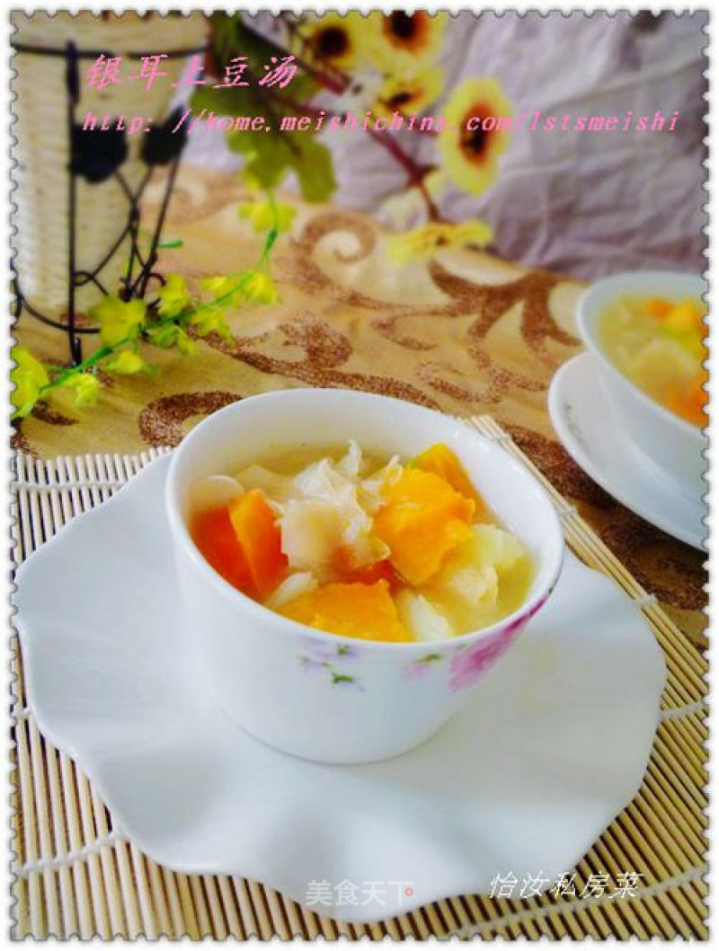[healthy Soup Pot] Tremella and Potato Beauty Soup recipe