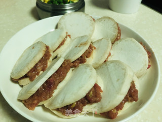 Steamed Beef and Chicken Leg Mushroom Box in Oyster Sauce recipe