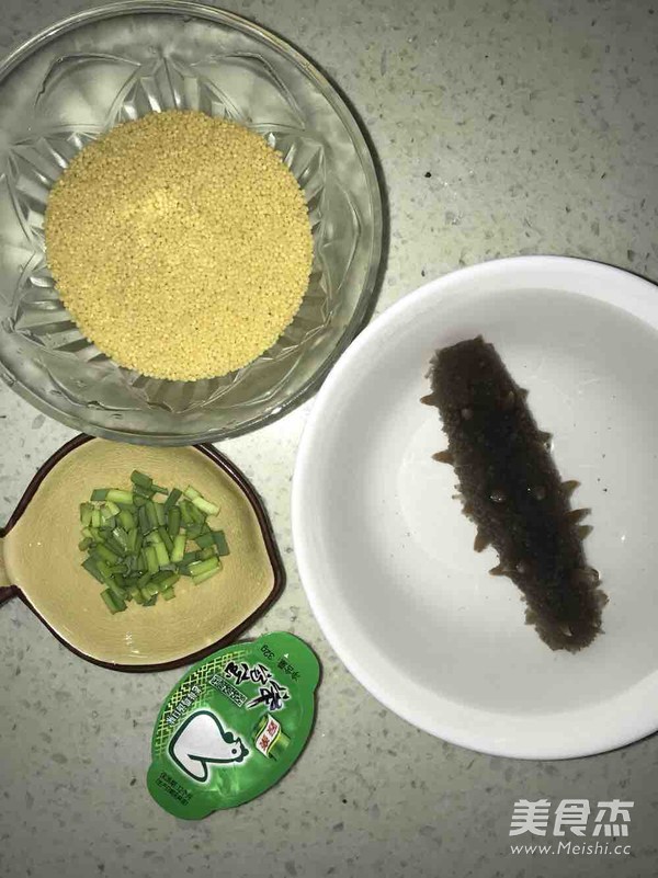 Easy Millet Sea Cucumber Congee recipe