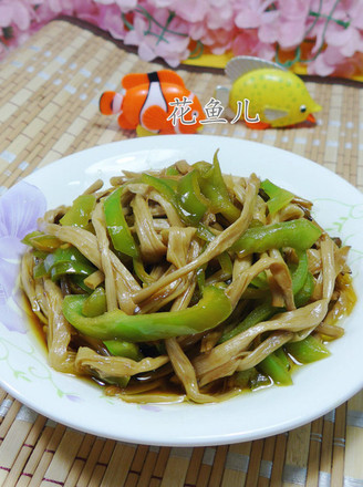 Stir-fried Daylily with Hot Peppers recipe