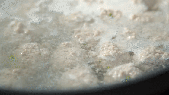 Lamb Meatballs Hu Spicy Soup recipe
