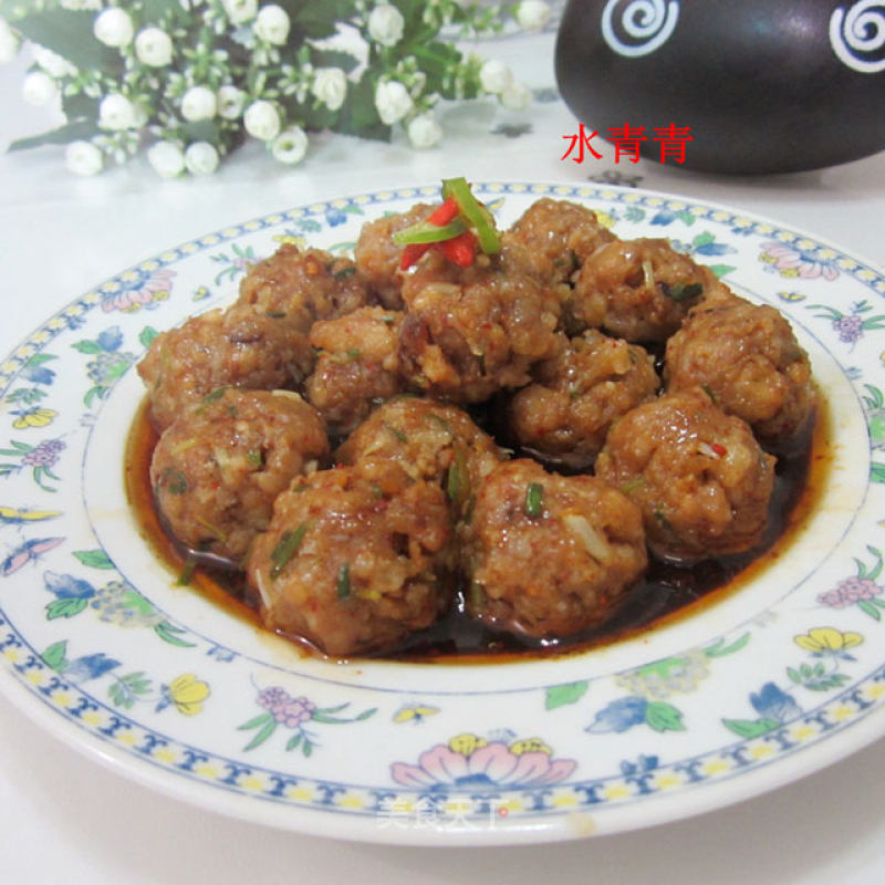 Pouring Meatballs recipe