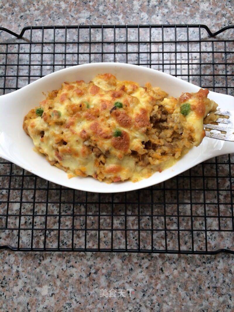 Pumpkin Baked Rice with Milk recipe