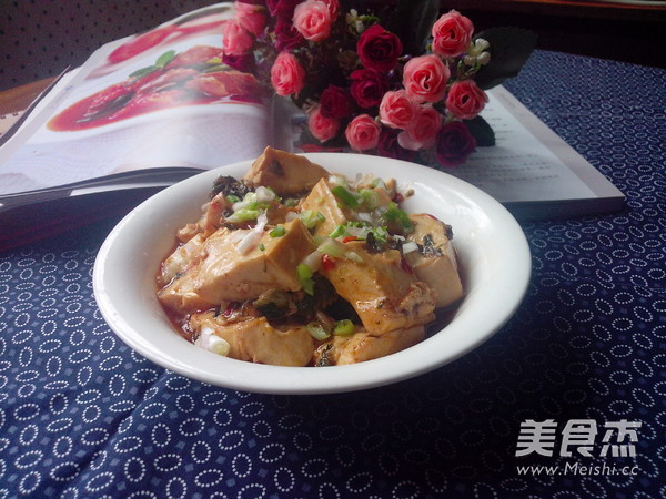 Tofu with Dried Vegetables recipe