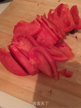 Tomato Beef Sea Cucumber Noodle recipe