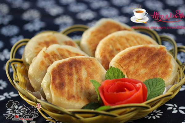 Minced Meat Scallion Pancakes recipe