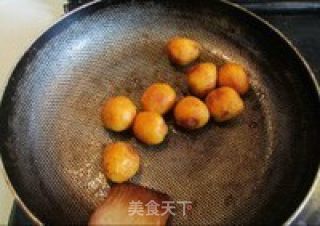 Salty Golden Glutinous Rice Balls recipe