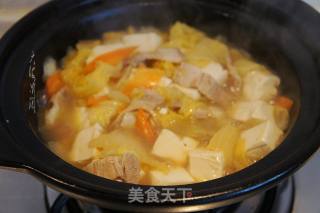 Tofu Stewed with Cabbage recipe