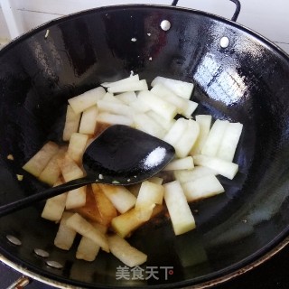 Fried Winter Melon recipe