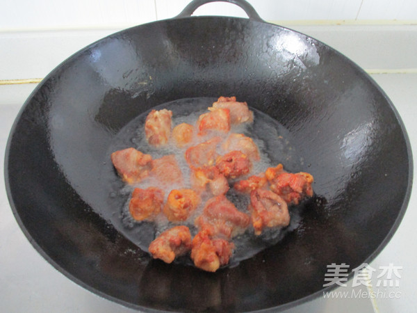 Ancient Meat with Bell Peppers recipe