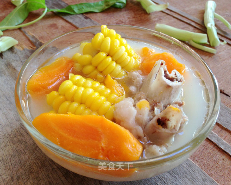 Corn Tube Bone Soup recipe