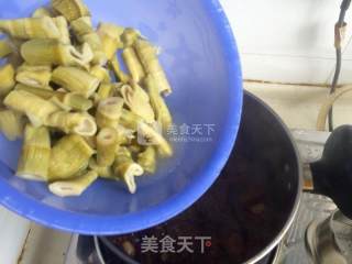 Dried Bamboo Shoots and Beer Duck recipe